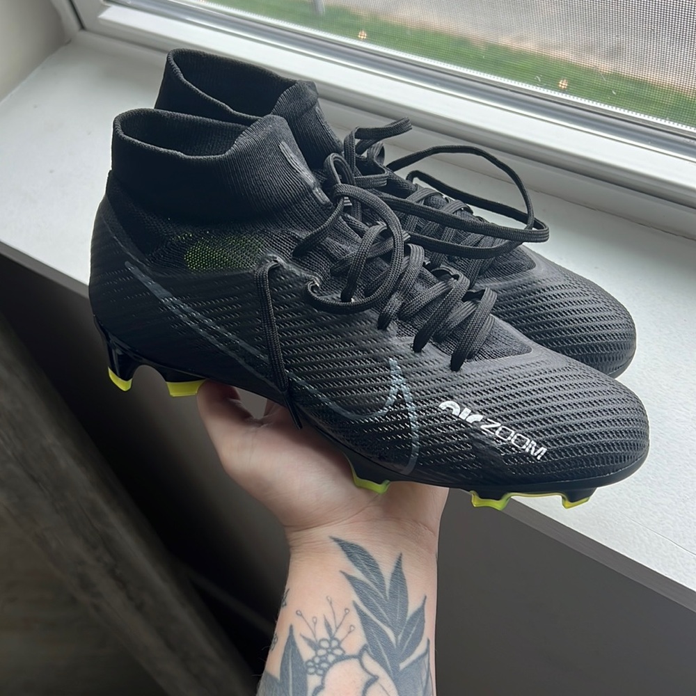 NWOB Nike Mercurial Zoom Superfly 9 Pro FG Soccer Cleats, Sz 7.0M/8.5W